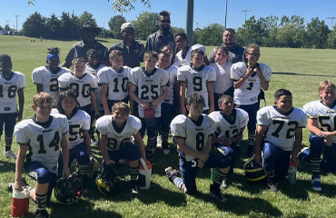 Kansas City 4th Grade Competitive Tackle Youth Football join the Missouri Wolverines Youth Football Club in Kansas City Missouri
