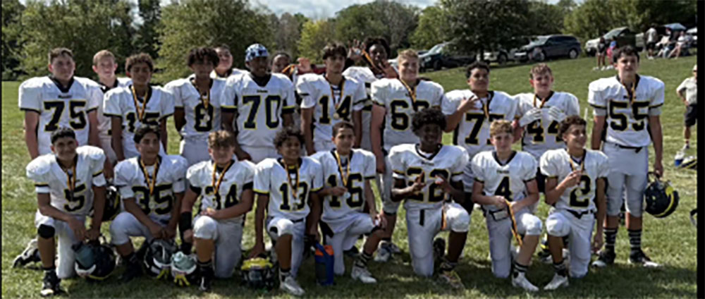 2025 Savannah Missouri Preseason Gridiron Classic Tournament 2nd Place Finish 8th Grade Missouri Wolverines